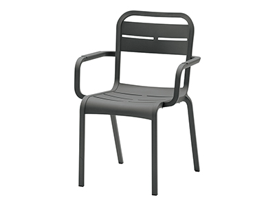 カンヌアームチェア／アンスラサイト