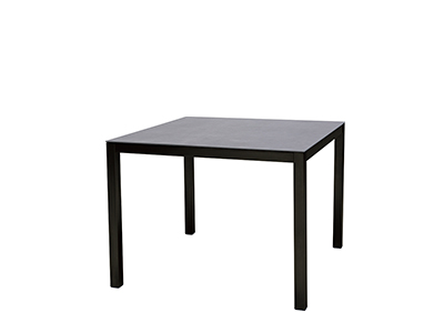 ジャティ・セラミックスクエアテーブル990×990×745/ダークトープ