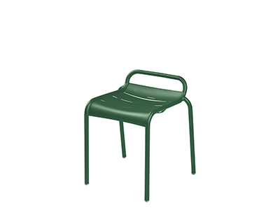 ルクセンブールダイニングスツール／ 02シダーグリーン
