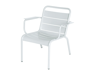 ルクセンブールラウンジアームチェア／ 01ホワイト