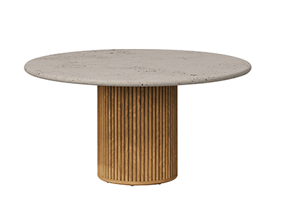 オットダイニングテーブルφ148