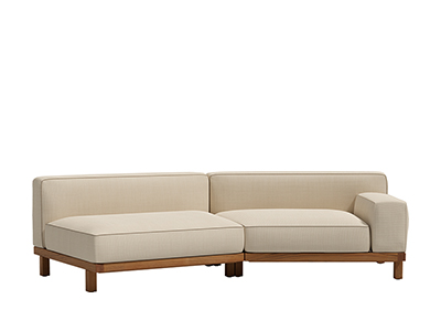 ビザビソファオーガニック２コーナーロー